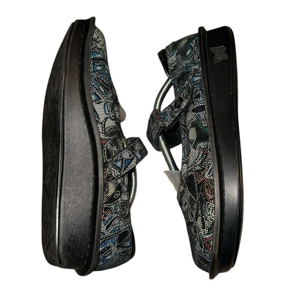 Alegria Mary Jane Shoes BEL-442 Belle Totem EU 37 US 6.5 Multi-Color Leather - Picture 3 of 10